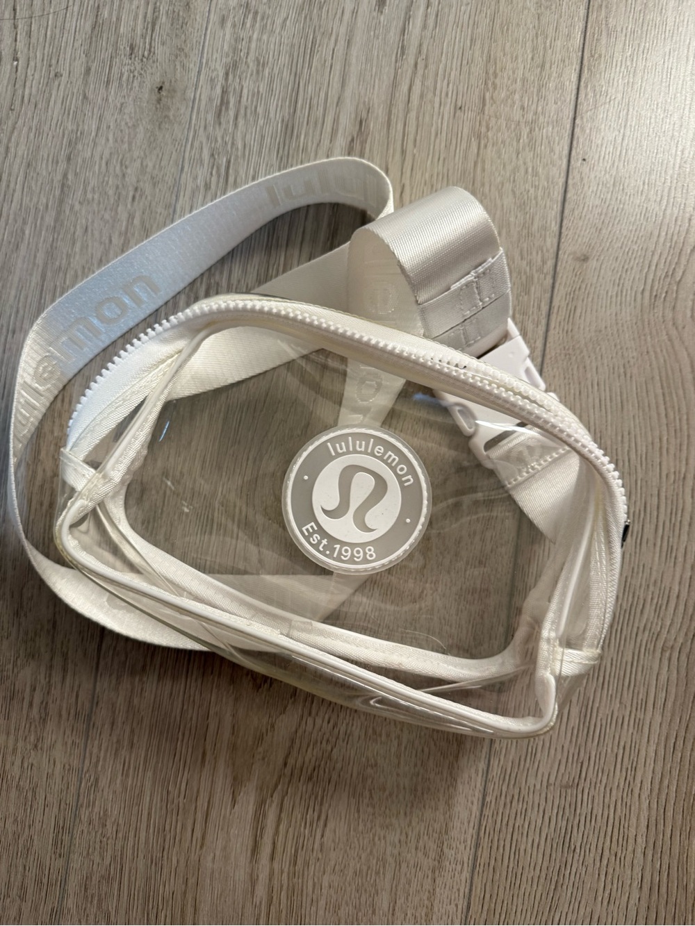 lululemon athletica Clear White Crossbody Pouch - Belt Bag